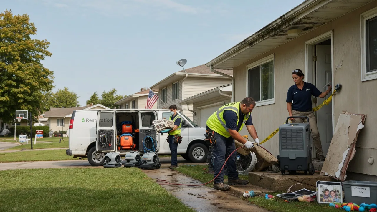 Water Damage Restoration in Dennison, OH near me